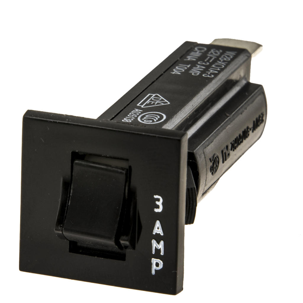 BBAtechniek - Thermal circuit breaker 3A 1Pole 32V 250V(1x)