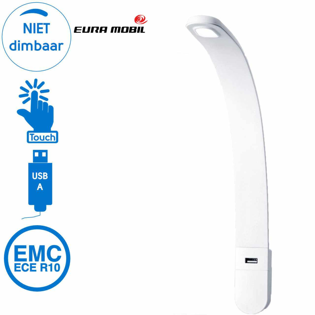 BBAtechniek - León flex LED 12V 1.2W 4100K 80lm USB wit (1x)