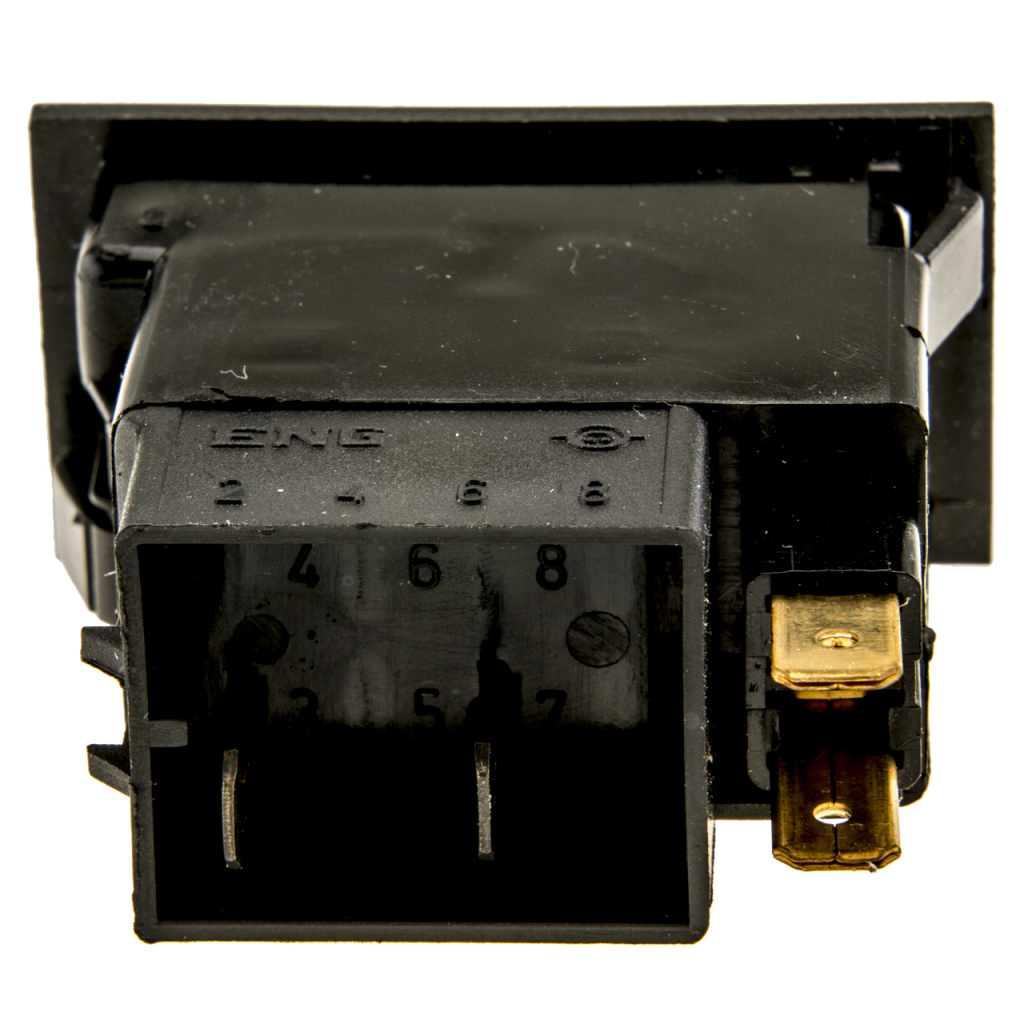 BBAtechniek - 24V 2-polig On-Off schakelaar verlicht bij aan(1x)