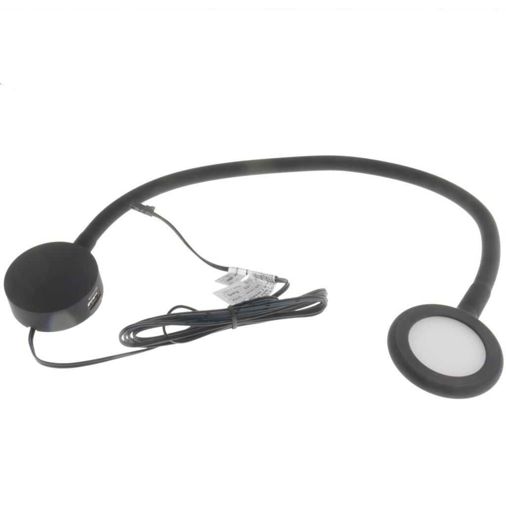 BBAtechniek - Siliconen LED flex 12V 2.1W USB 1A + USB-C 2A (1x)