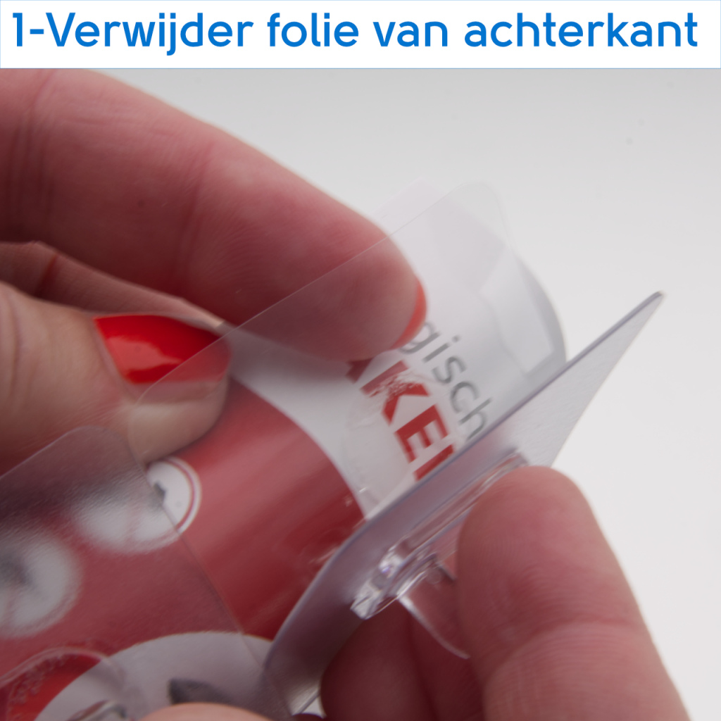 BBAtechniek - Magische haken type V herbruikbaar (4x)