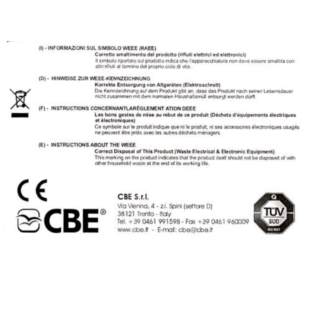 BBAtechniek - CBE 12V accu voltage testpaneel LED (1x)