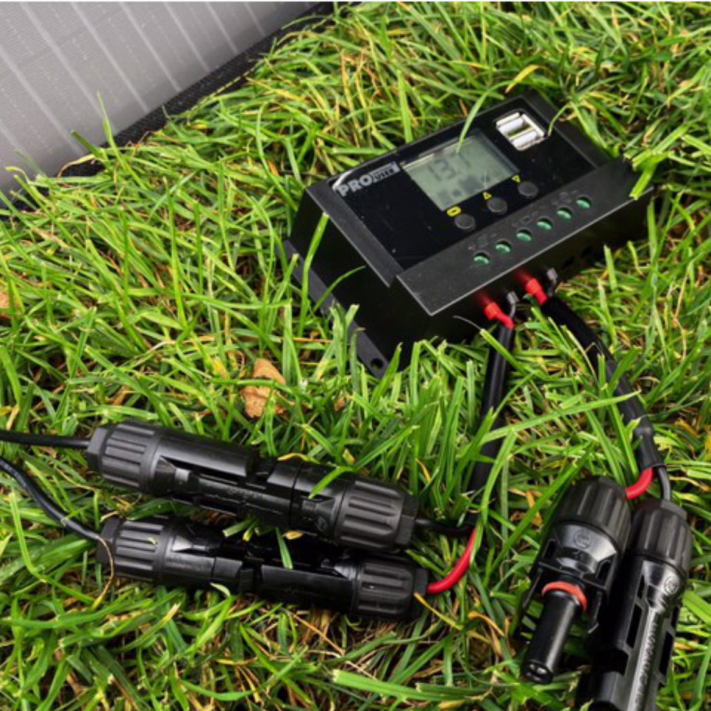 BBAtechniek - 100Wp opvouwbaar zonnepaneel Pro-User (1x)