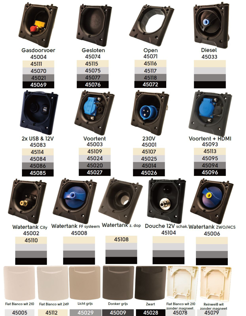 BBAtechniek - Voortent aansluiting CEE 230V  / TV / HDMI (1x)