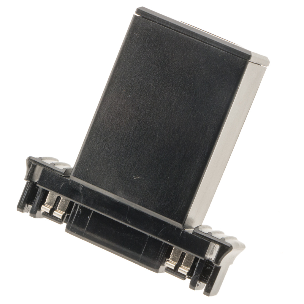 BBAtechniek - USB A-1x 5V 2A Rialto rail zwart (1x)