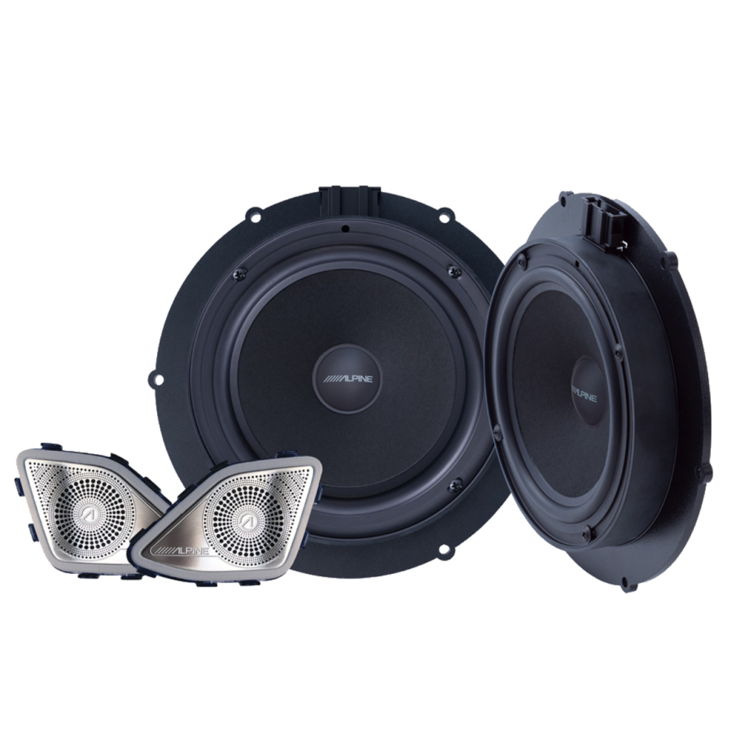 BBAtechniek - Alpine 2-weg 16.5cm speakersysteem voor VWT6 (1x)