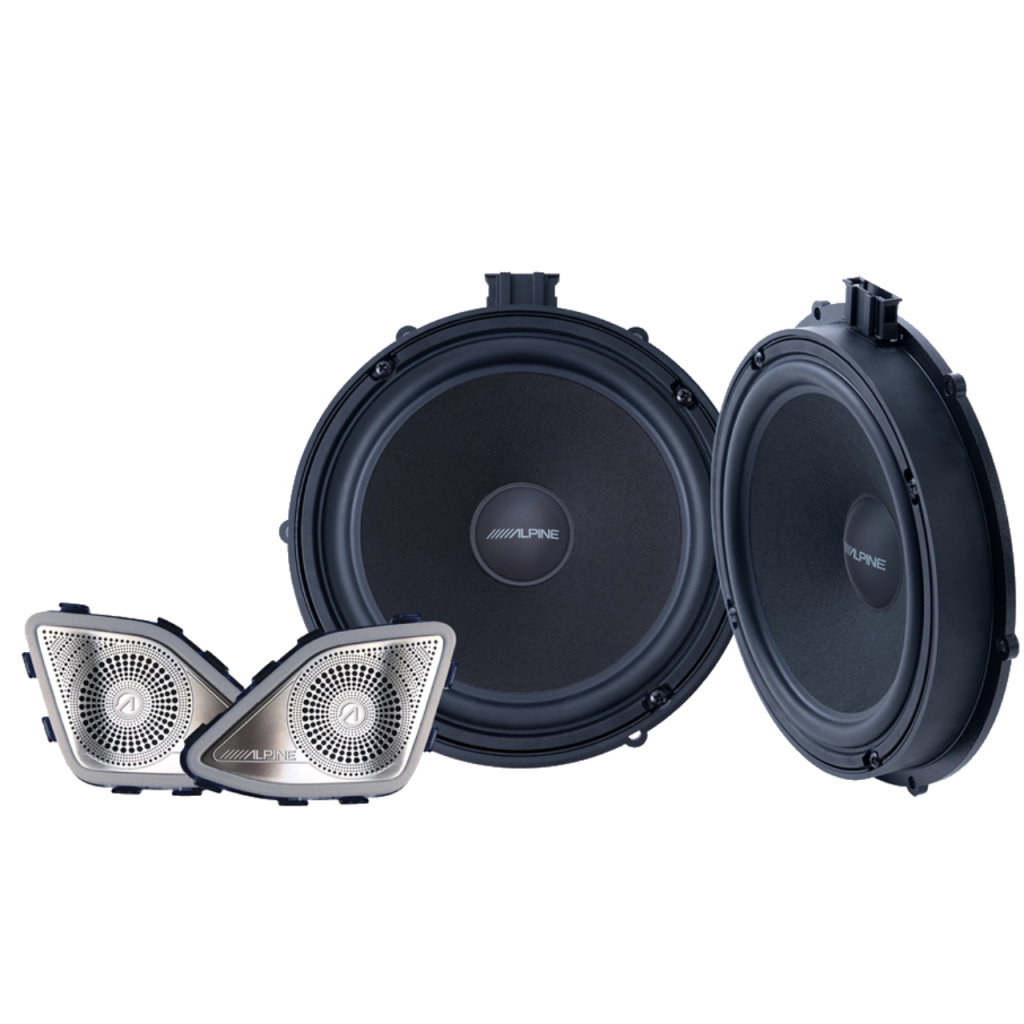 BBAtechniek - Alpine 2-weg 20cm speakersysteem voor VWT6 (1x)
