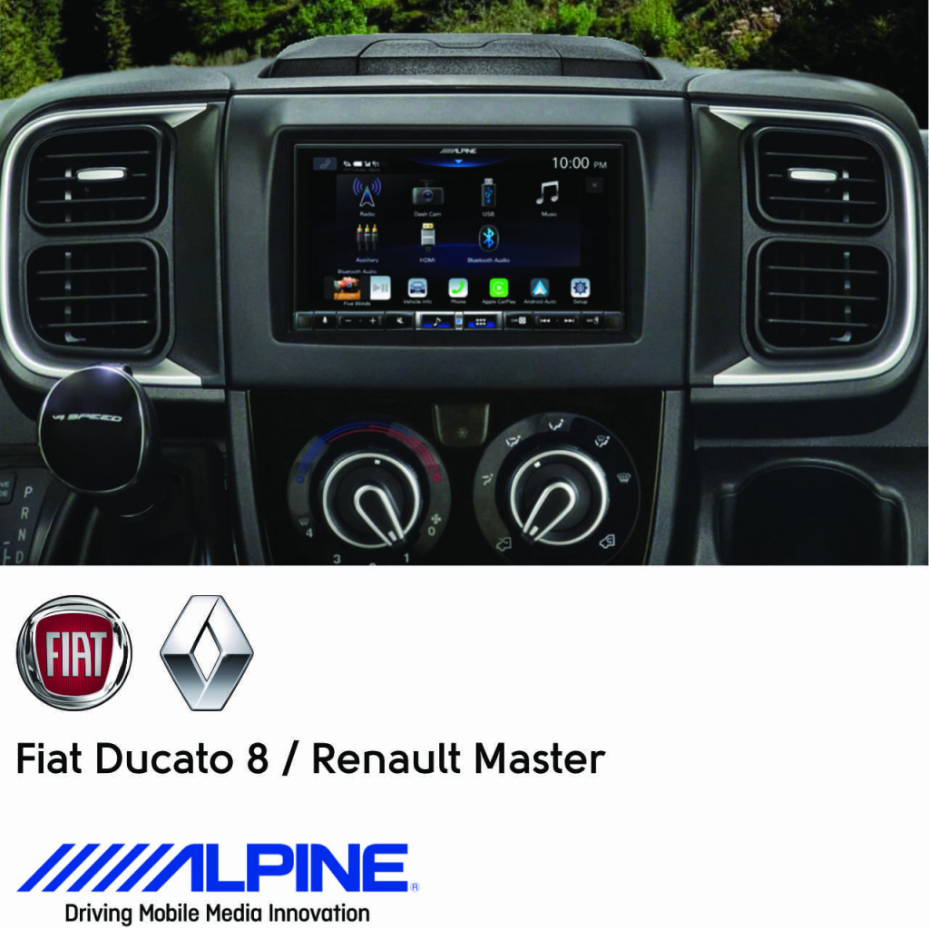 BBAtechniek - 7” iLX-705D Alpine style navigatie (1x)