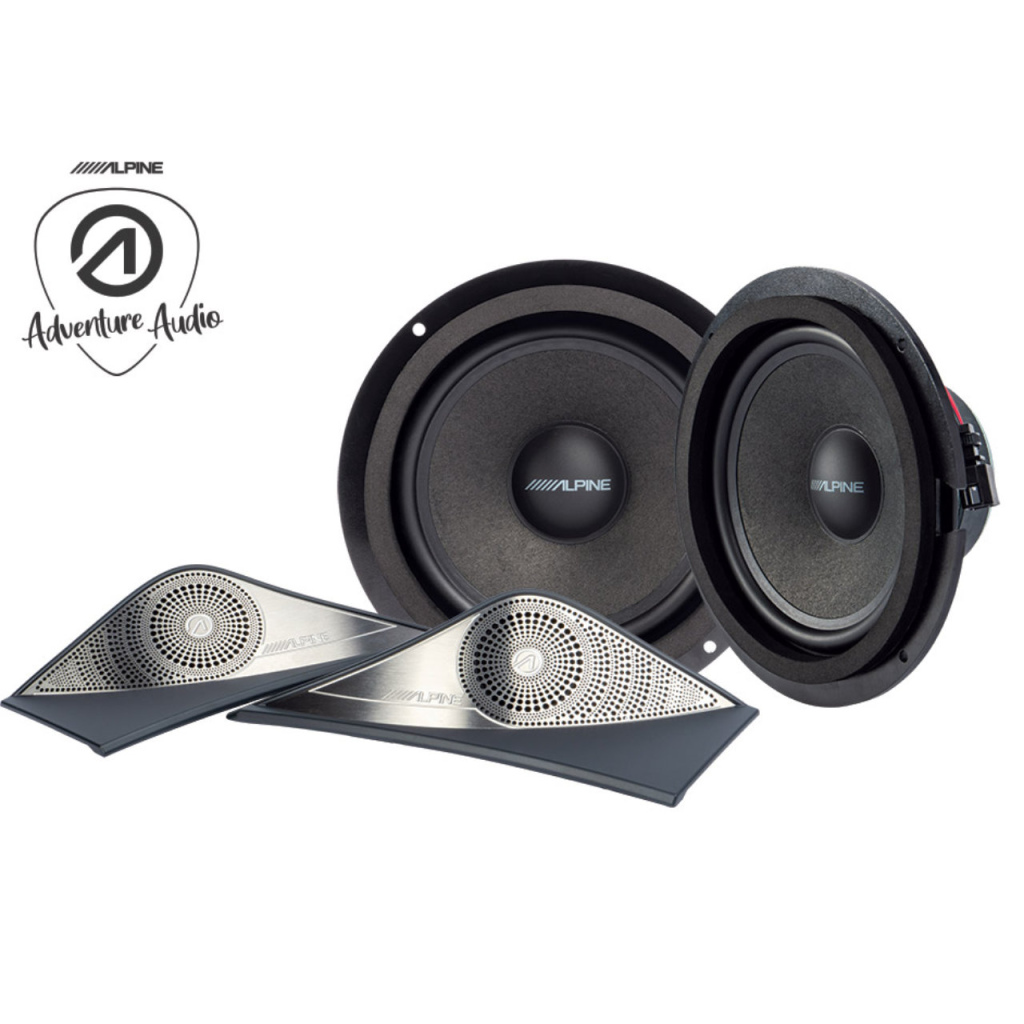 BBAtechniek - Alpine 2-weg speakerset SPC-106S907 (1x)