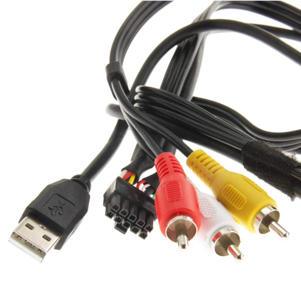 BBAtechniek - Alpine KCU-1A USB/AUX verlengkabel 0.9m  (1x)