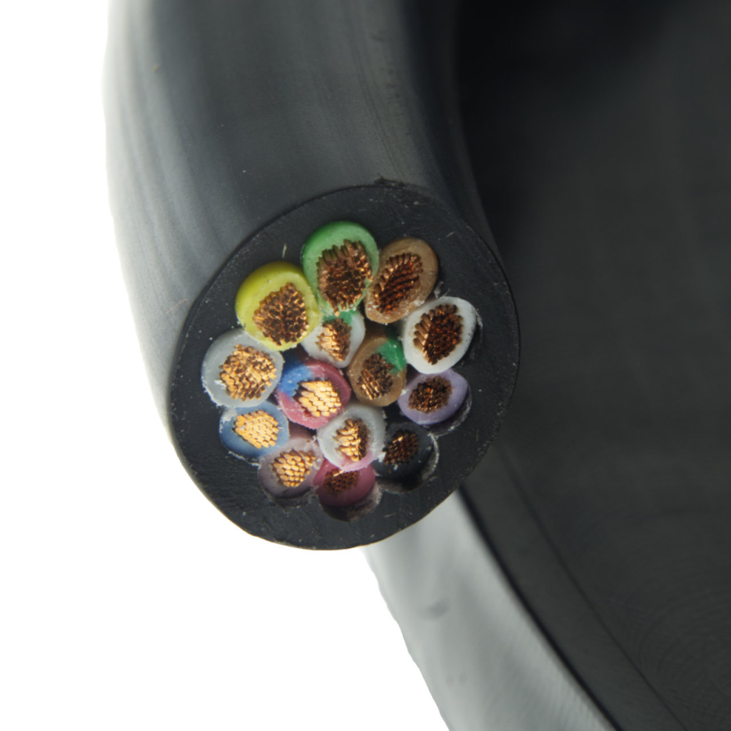 BBAtechniek - Kabel 14-aderig 9x1.5mm2+5x2.5mm2 Ø15mm (25m)