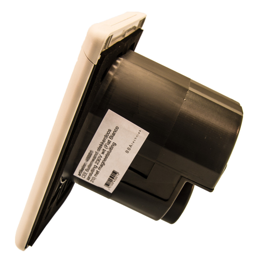 BBAtechniek - CEE 230V aansluiting Fiat Bianco wit 549 (1x)