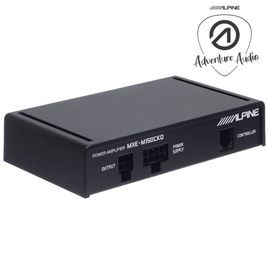 BBAtechniek - Alpine versterker met bassremote SWA-150-Kit (1x)