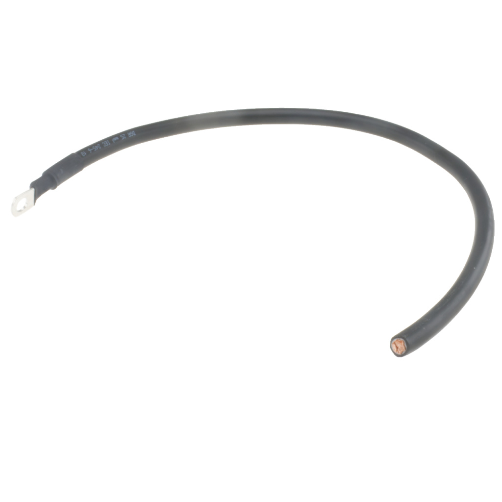 BBAtechniek - 25mm2 accu kabel flexibel zwart (0.5m)