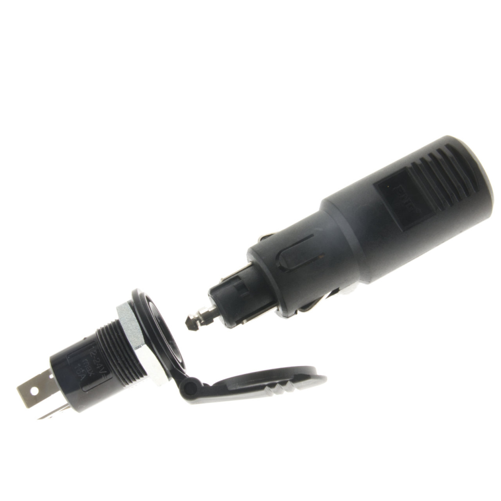 BBAtechniek - Sigarettenaansteker plug 12V/16A 12mm (1x)