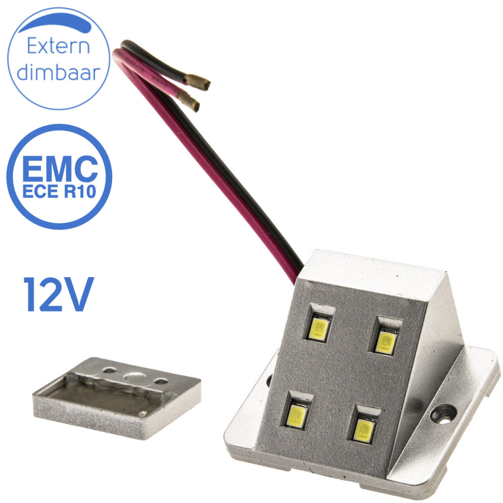 BBAtechniek - Trentino Reed LED kastlampje contact 12V 0.8W (1x)