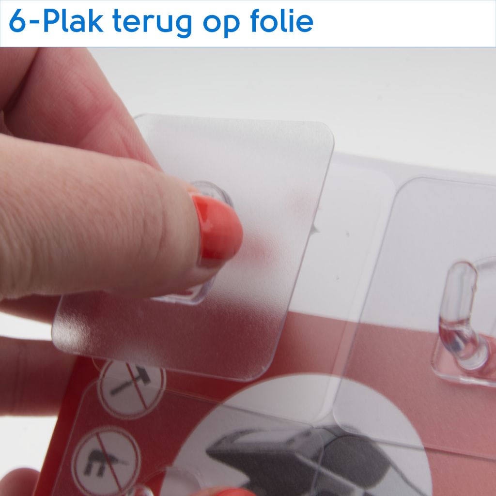 BBAtechniek - Magische haken type V herbruikbaar (4x)