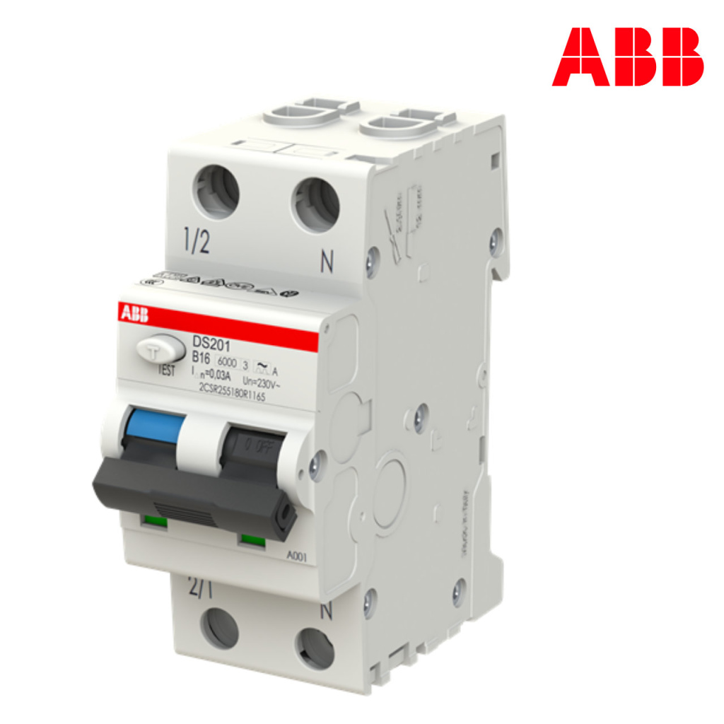 BBAtechniek - Aardlek automaat B16A 100mA (1x)