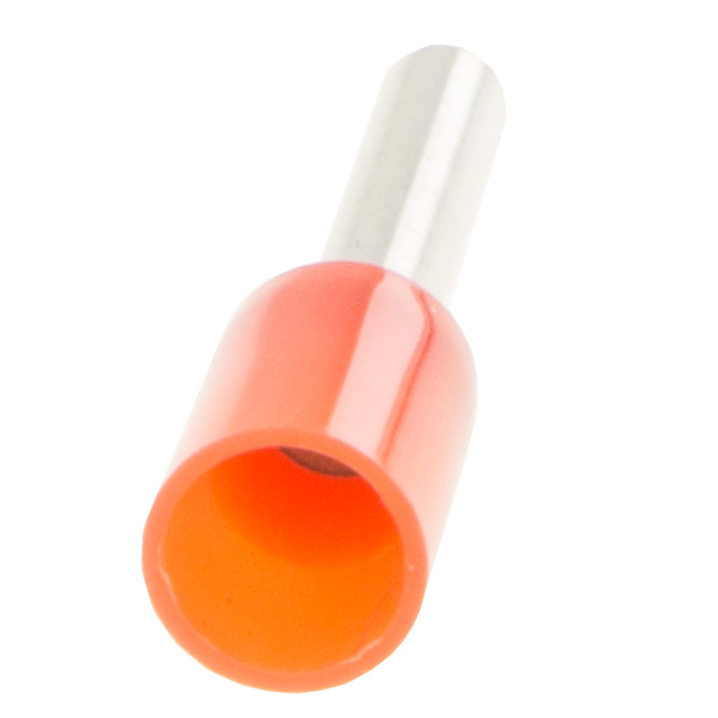 BBAtechniek - Adereindhuls ‘T’ French 1.0mm² rood (100x)