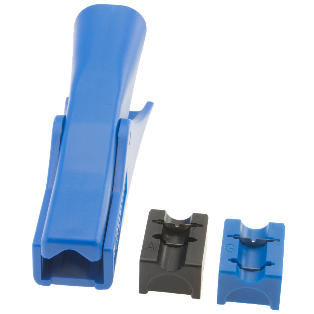 BBAtechniek - BBA Coaxstripper 6.3/7.9 mm + 2 mesblokjes (1x)