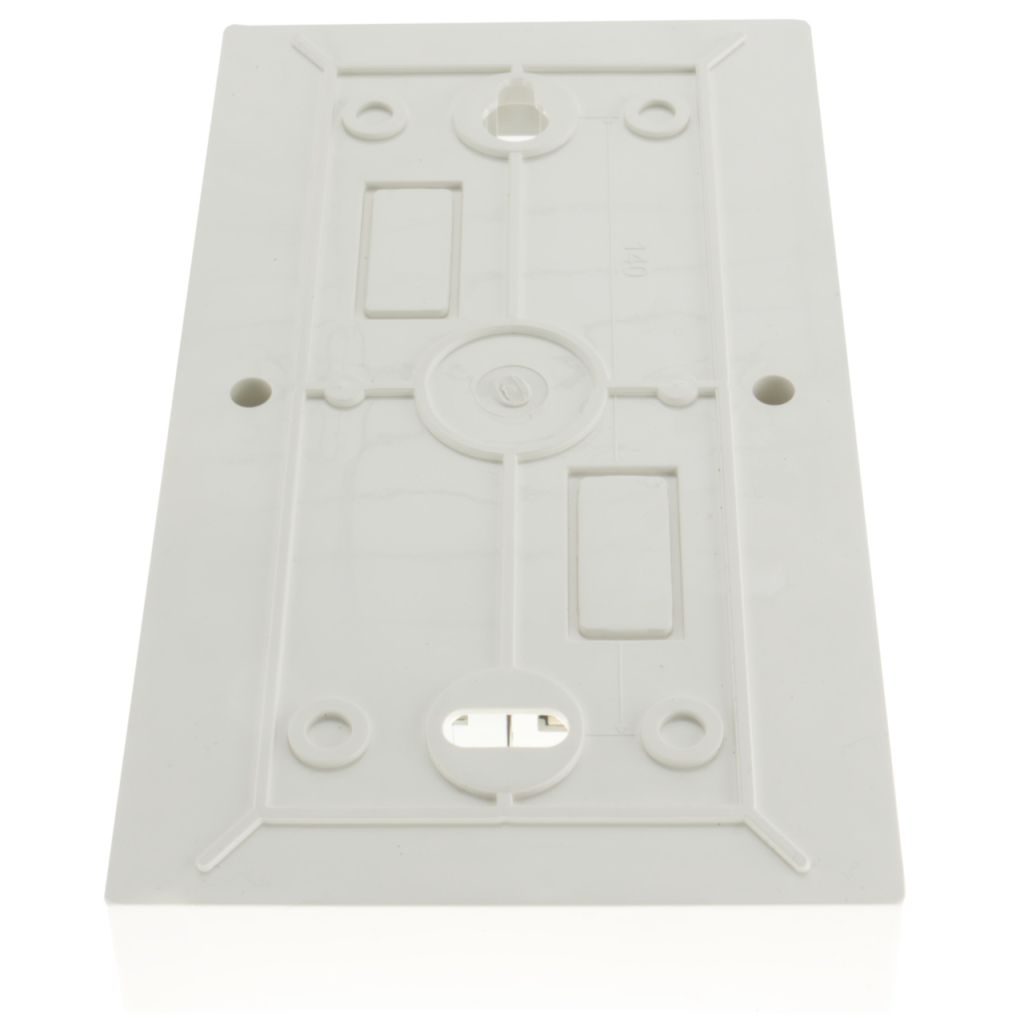 BBAtechniek - Zekeringkast 16A + dubbelpolige aardlek 30mA (1x)