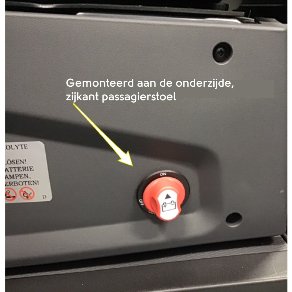 BBAtechniek - Mini Hoofdstroom schakelaar 12V 50A (1x)