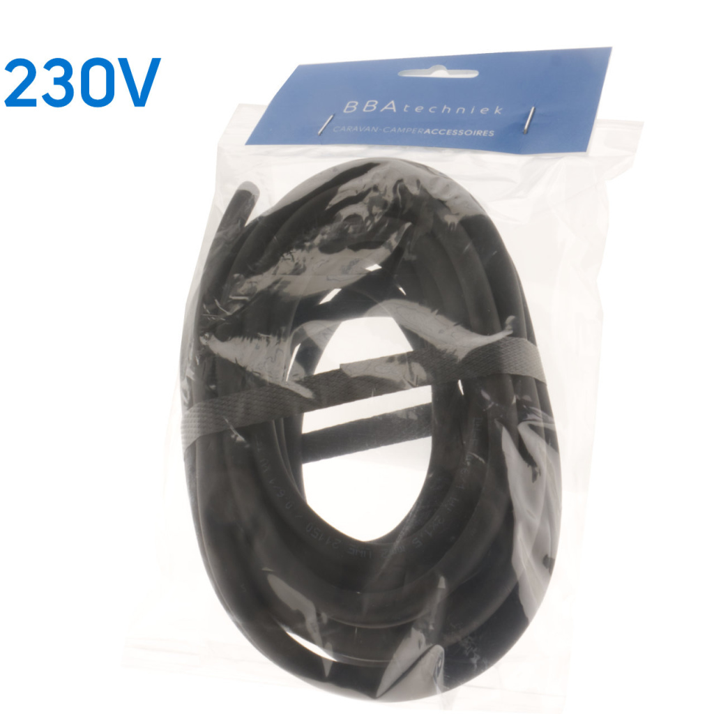 BBAtechniek - Neopreenkabel 2-aderig 2x1.5mm2 HO7RN-F  (5m)