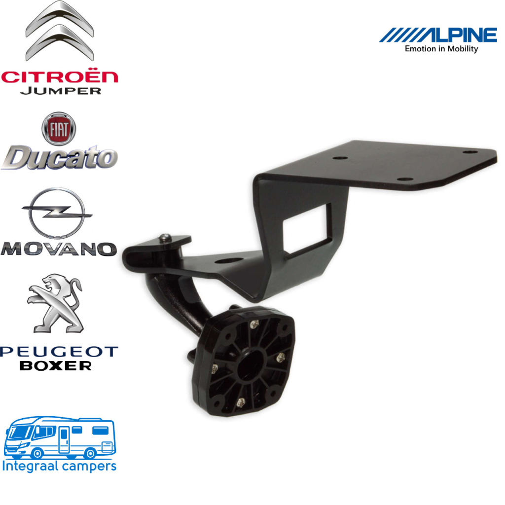 BBAtechniek - Alpine spiegelhouder KTX-DME-DUCI (1x)