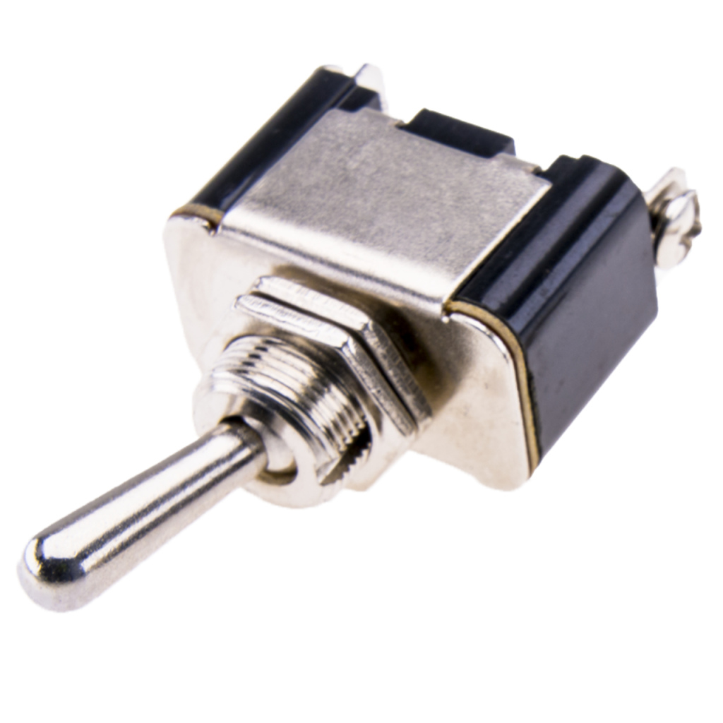 BBAtechniek - 12V 25A On-Off tuimelschakelaar heavy duty (10x)