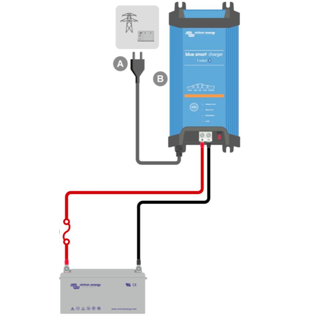 BBAtechniek - Victron Blue Smart IP22 acculader 12/30 (1) (1x)