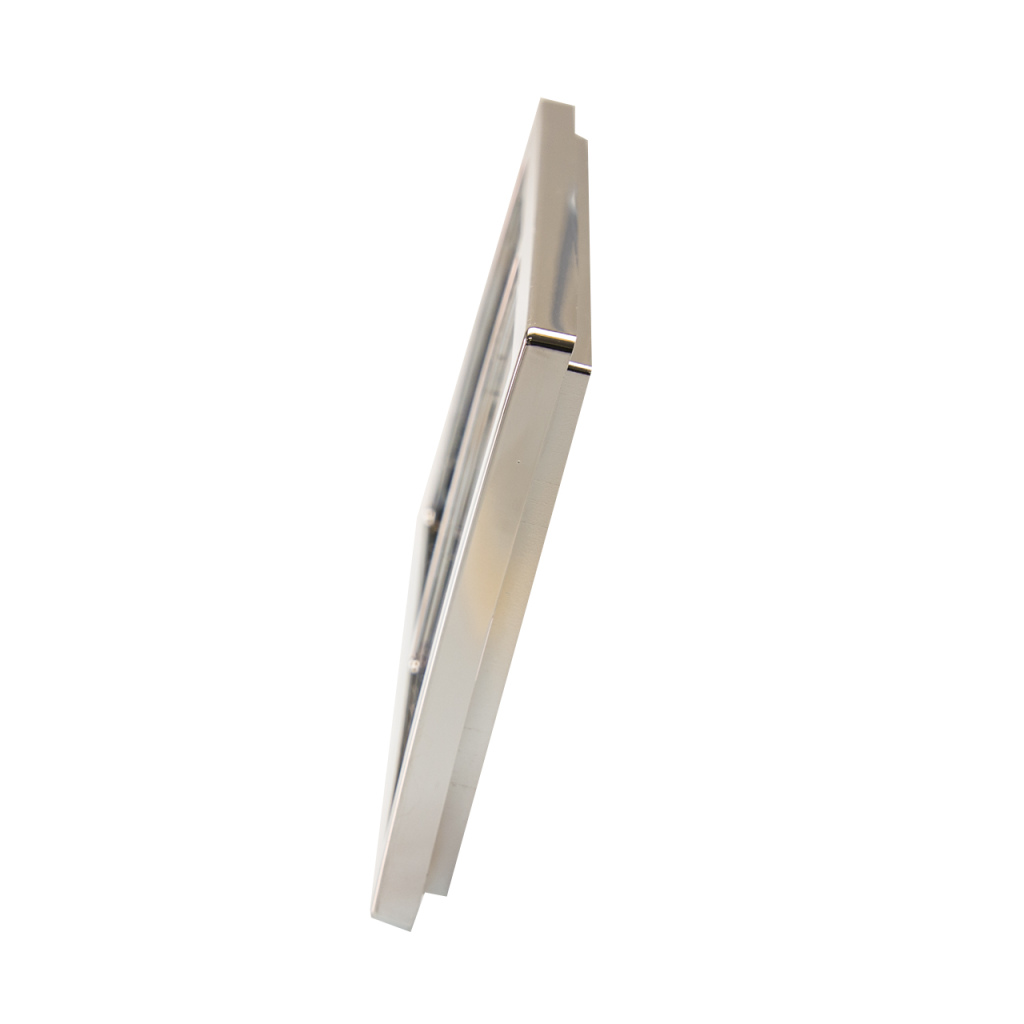 BBAtechniek - Afdekraam 2-vak hoogglans zilver S20.000 (1x)
