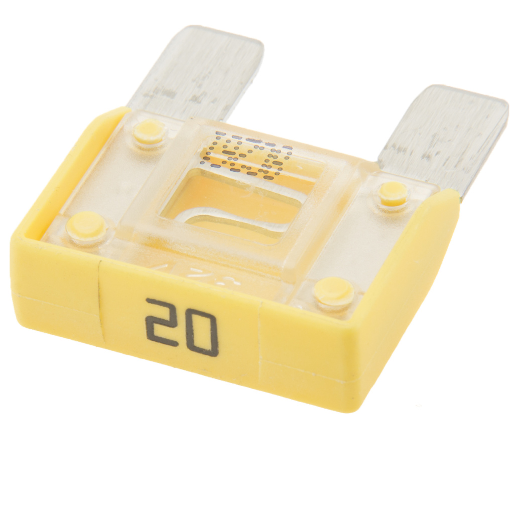 BBAtechniek - Maxi steekzekering 20A geel (1x)