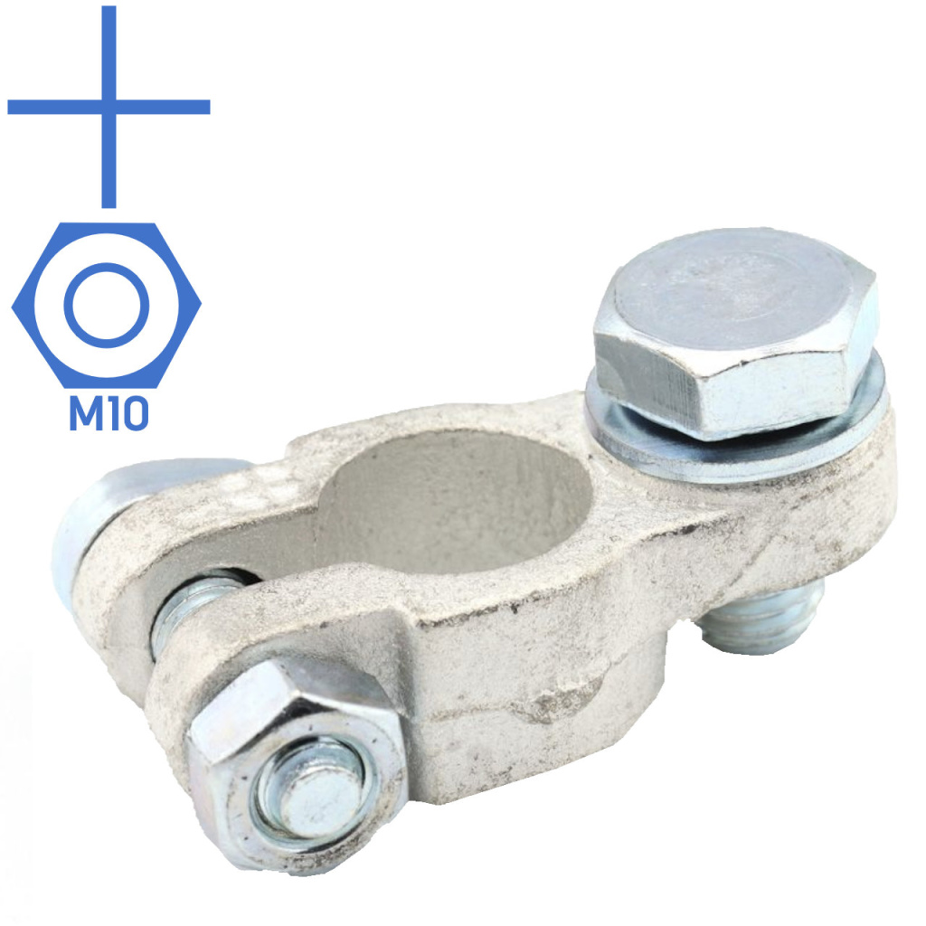 BBAtechniek - Accupoolklem 10mm² M10 + (25x)