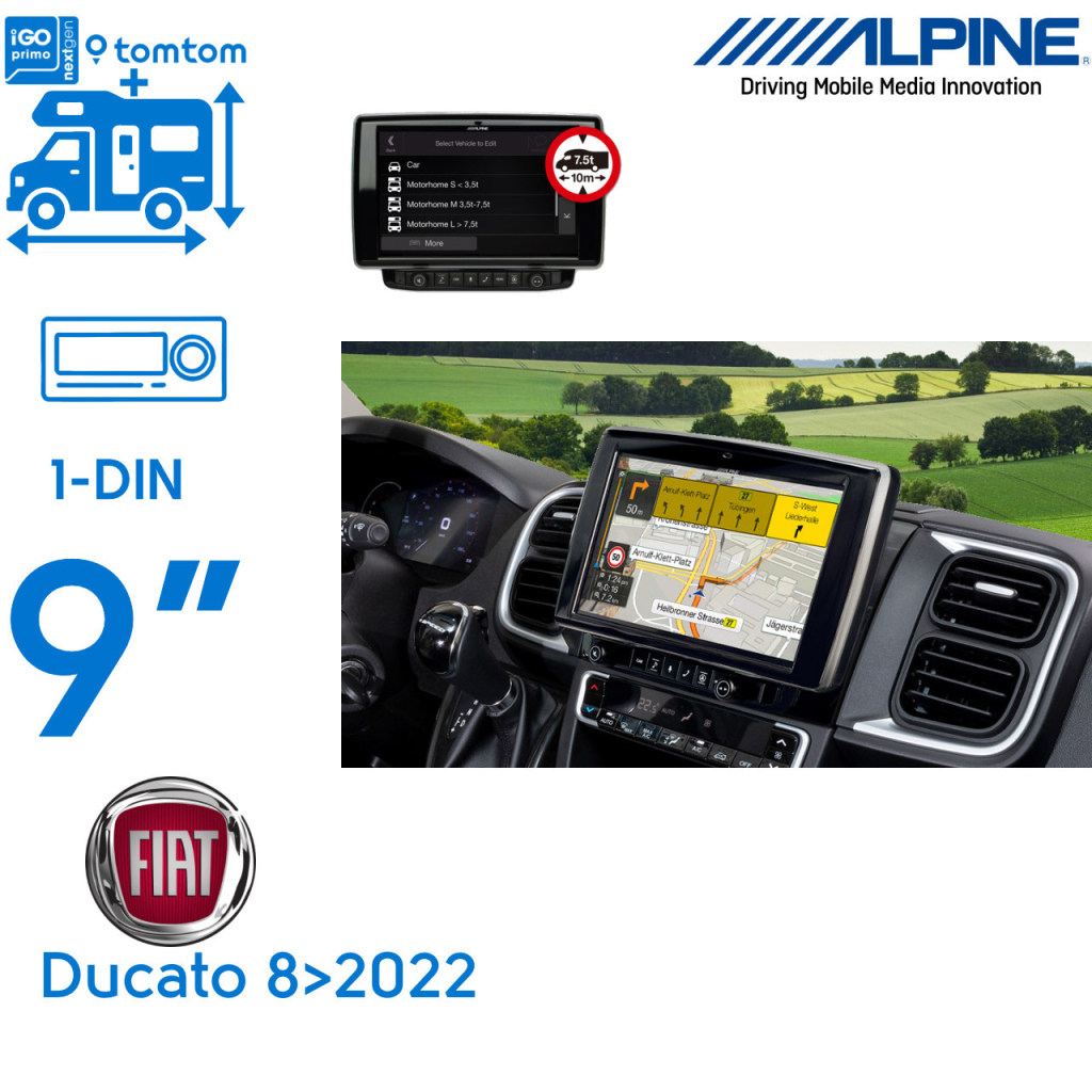 BBAtechniek - Ducato8 navigatie (1x)