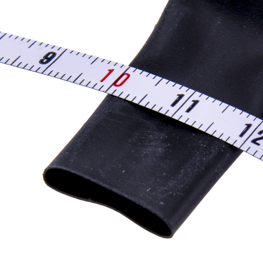 BBAtechniek - Krimpkous 12.7-6.4mm zwart 2:1 (1m)