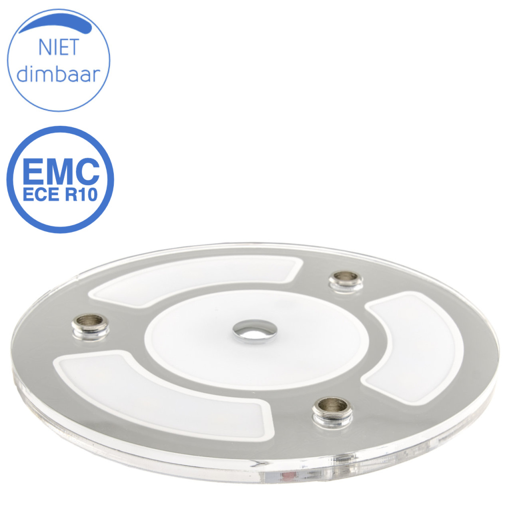 BBAtechniek - Trente 2 LED Ø13cm 12V 4.7W 3800K 380lm (1x)