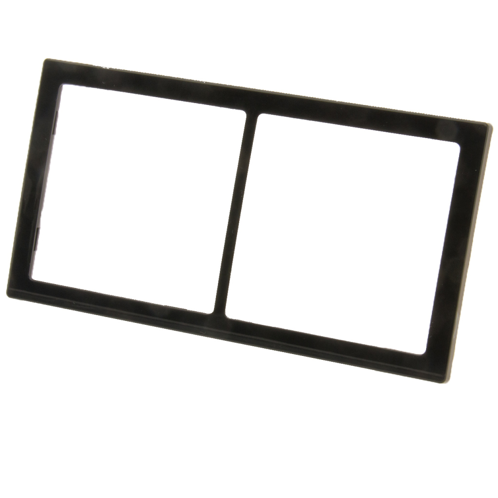 BBAtechniek - Afdekraam 2-vak zwart hoogglans S20.000 (1x)