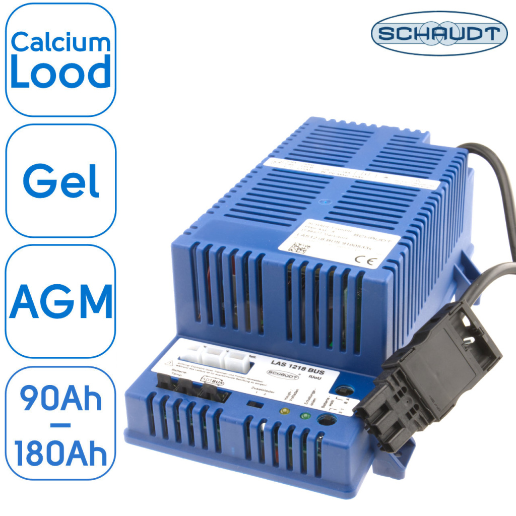 BBAtechniek - 12V 18A Schaudt LAS1218 Bus Wago + temp.voeler (1x