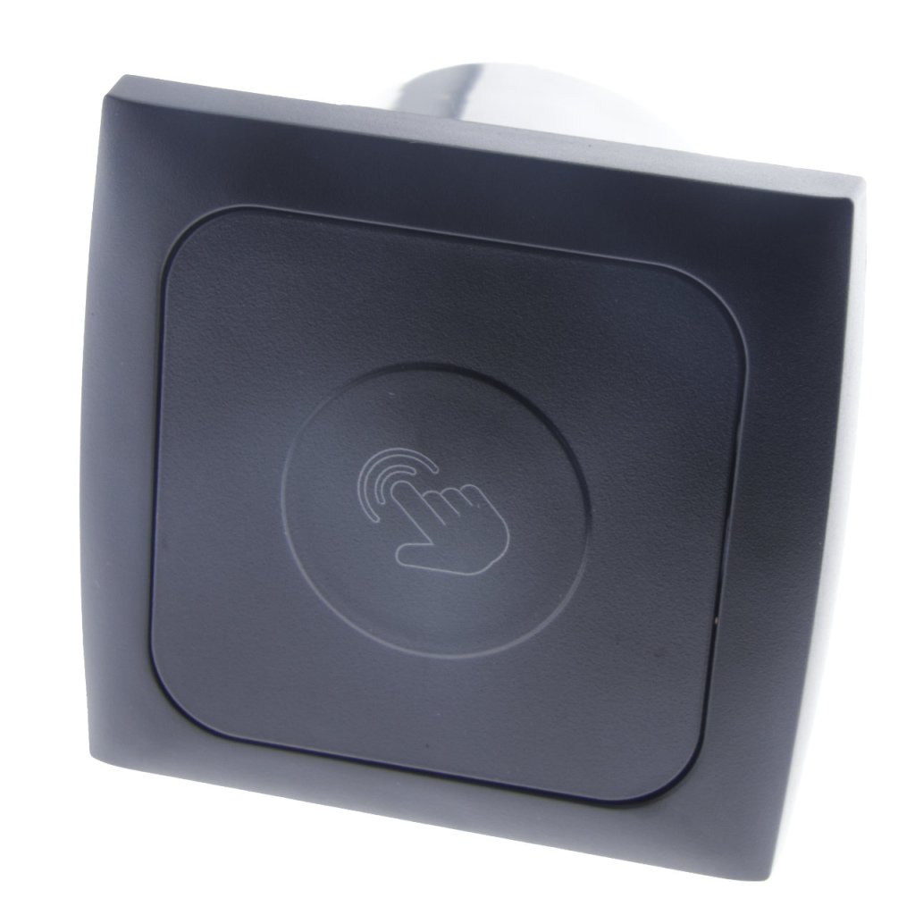 BBAtechniek - C-Line dimmer met Opal afdekraam zwart (1x)