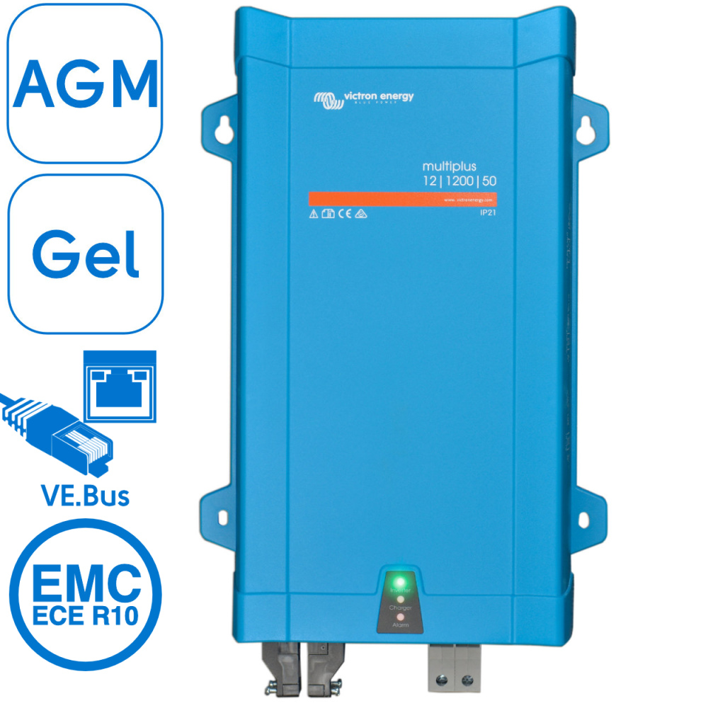 BBAtechniek - Victron MultiPlus 12/1200/50-16 230V VE.Bus (1x)
