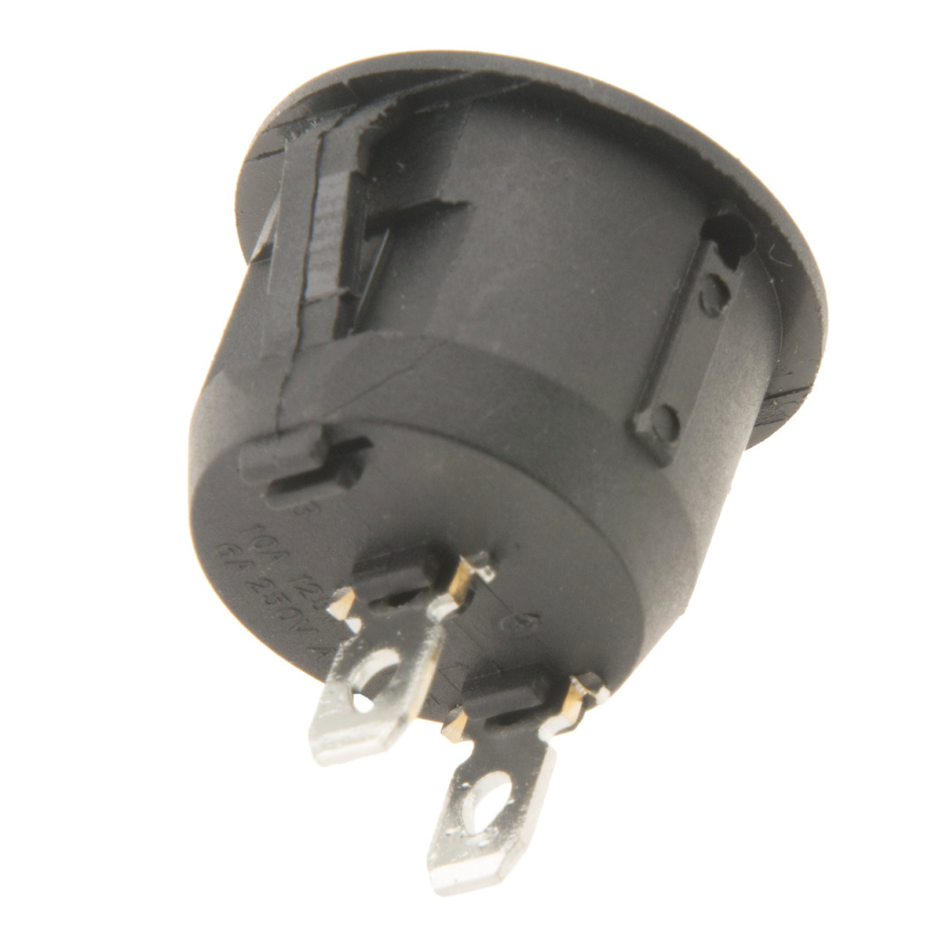 BBAtechniek - 12V 6A 2-polig On-Off schakelaar mini iconen (10x)