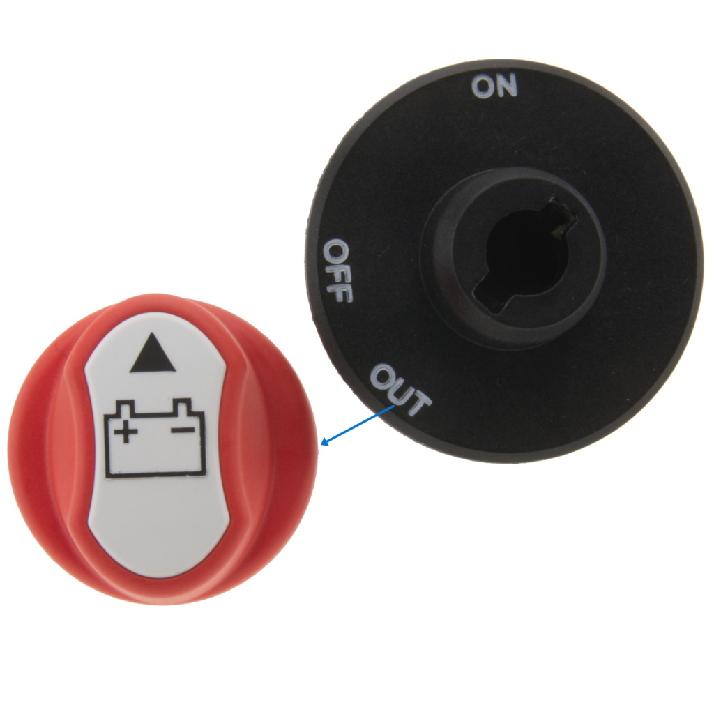 BBAtechniek - Mini Hoofdstroom schakelaar 12V 50A (1x)