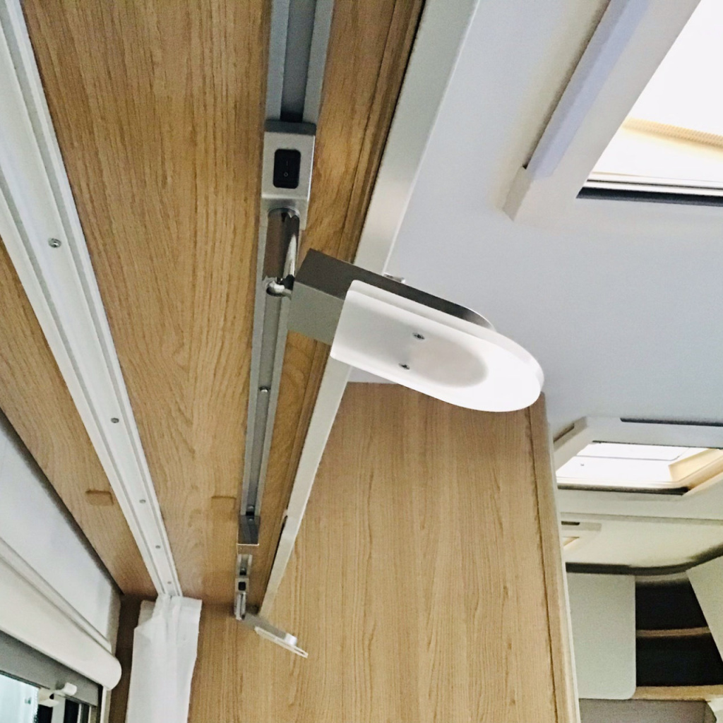 BBAtechniek - Dometic LED rail spot Thomas zilver 12V 1.5W (1x)