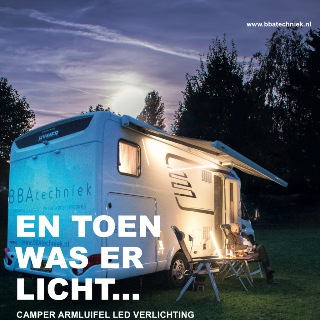 BBAtechniek - Dometic armluifel / zonnescherm LED verlichting (1x)