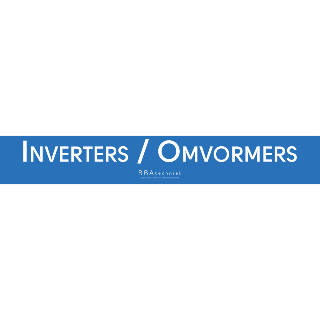 BBAtechniek - Stelling bord Inverters/Omvormers 15x99cm (1x)
