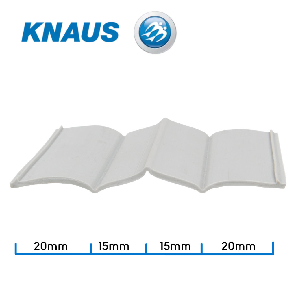 BBAtechniek - Onderlegrubber Knaus v.a. 2012 grijs (1x65m)