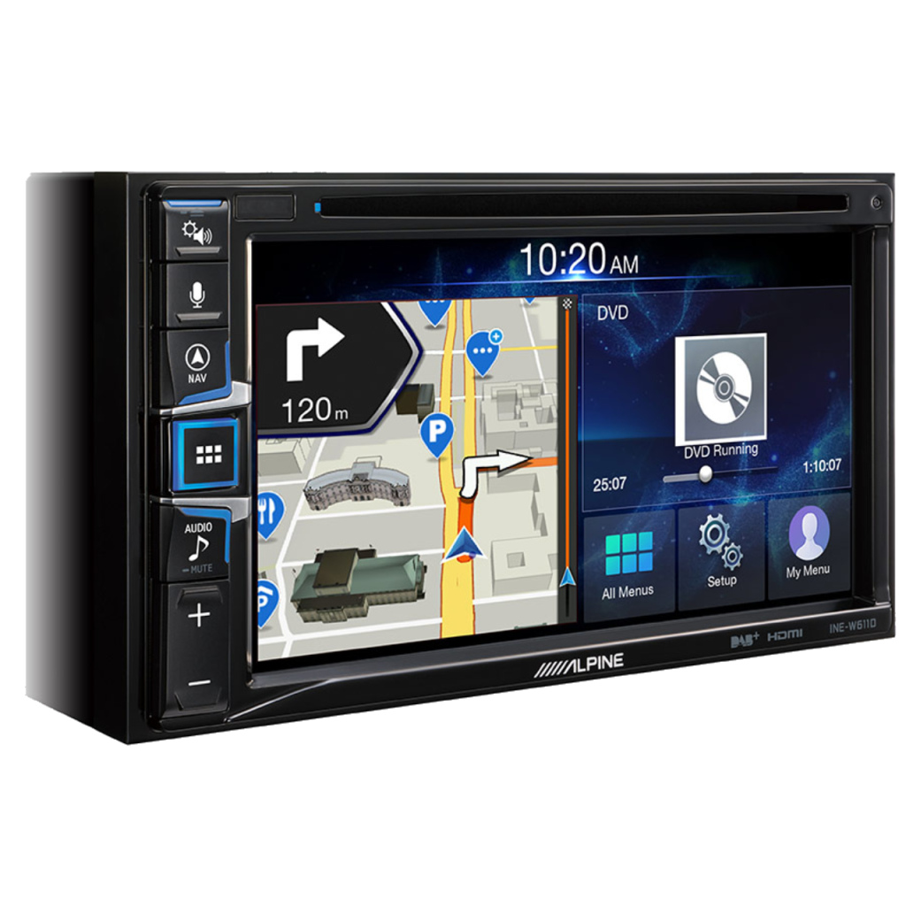 BBAtechniek - 6.5” Alpine INE-W611DC navigatie 2DIN (1x)