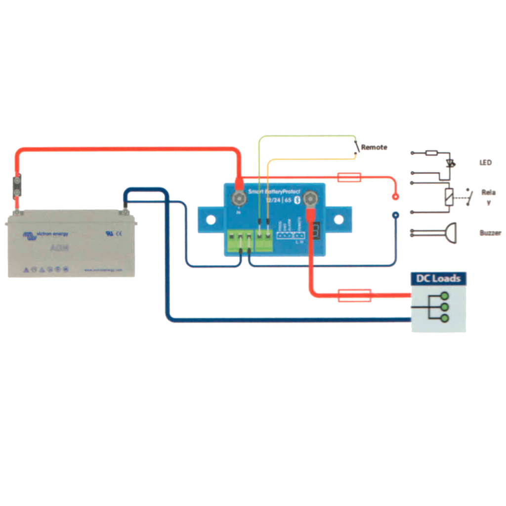 BBAtechniek - Victron Smart BatteryProtect 12/24V 65A (1x)