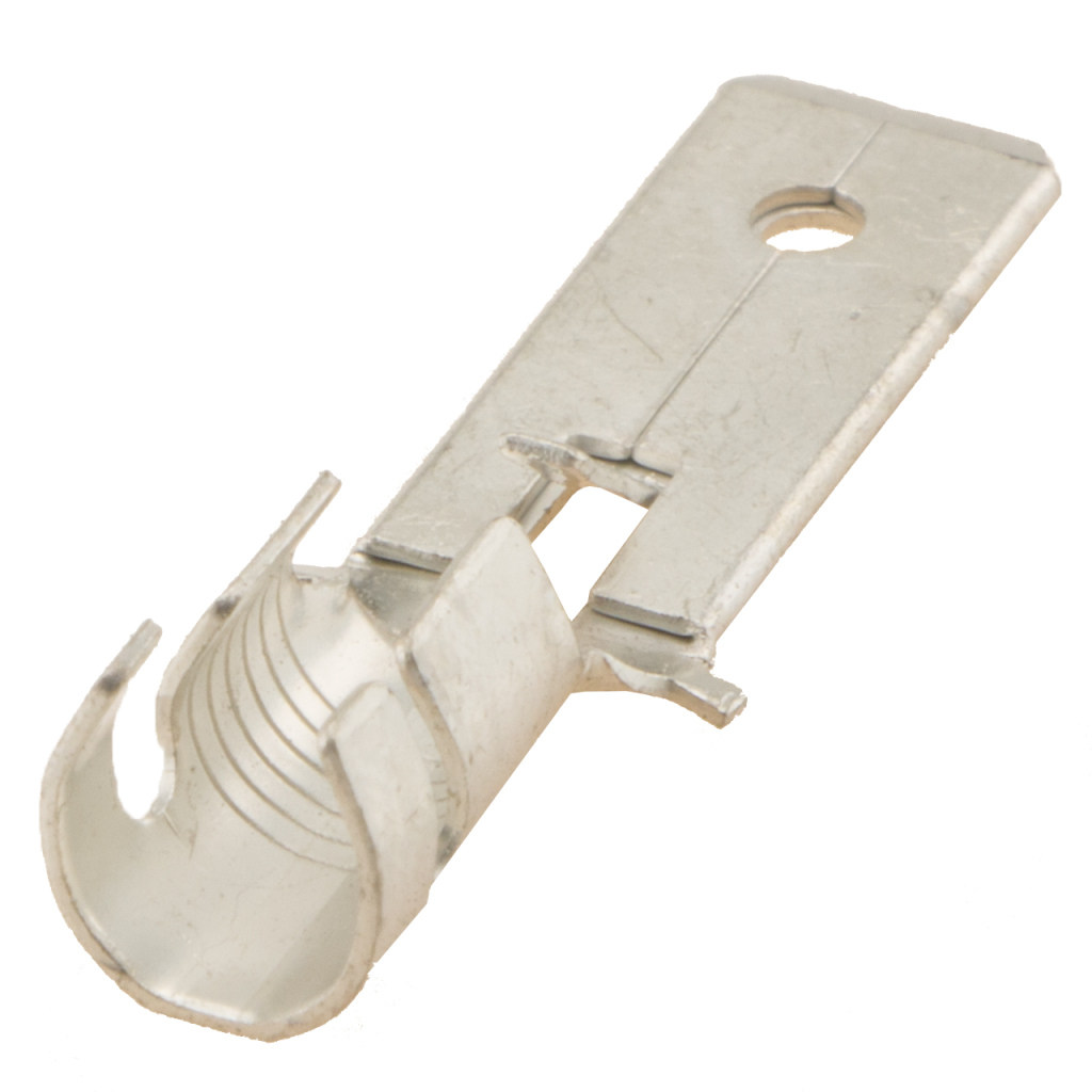 BBAtechniek - Vlaksteker vertind 6.3 2.5-6.0mm² (100x)