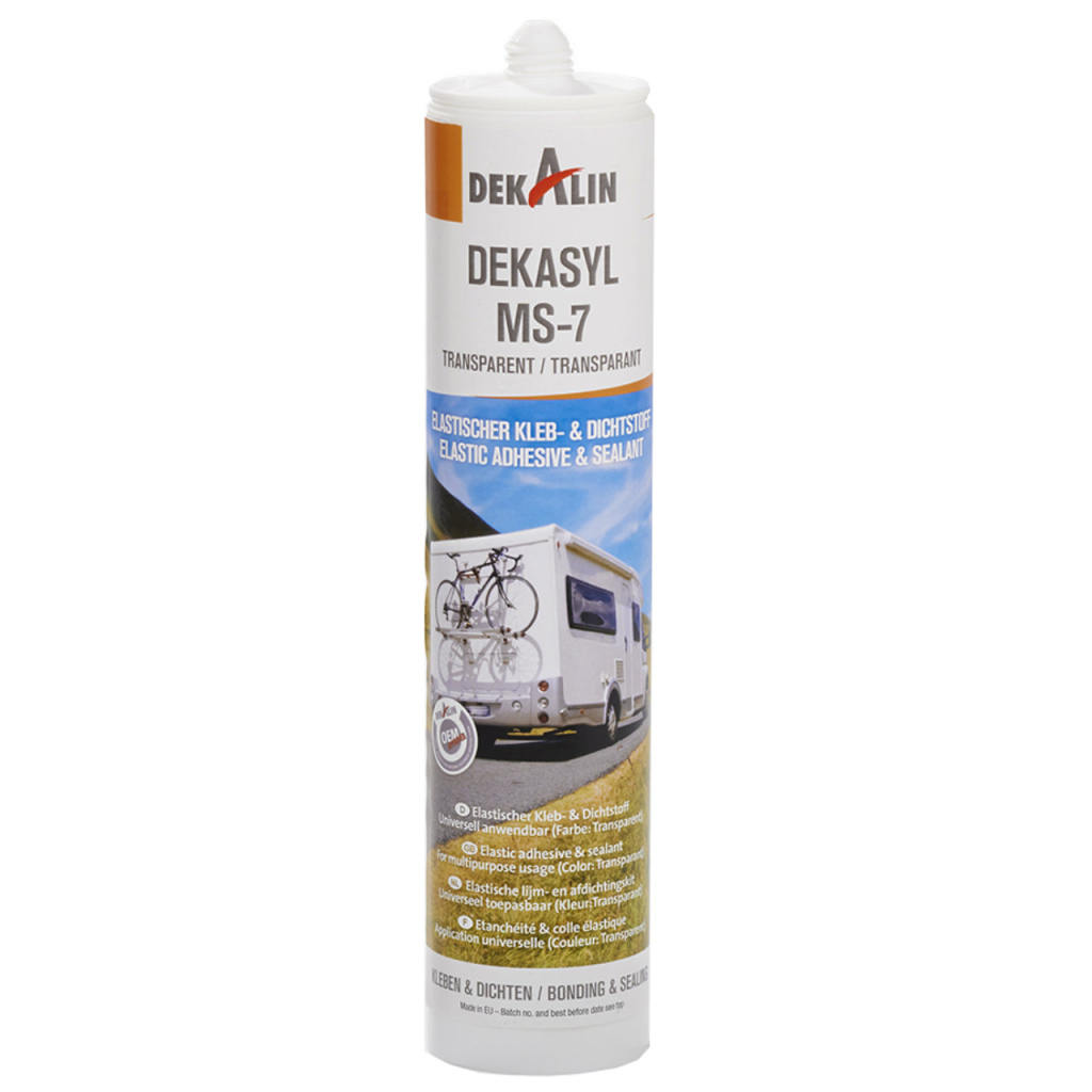 BBAtechniek - Dekalin Dekasyl MS-7 koker transparant 290ml (12x)